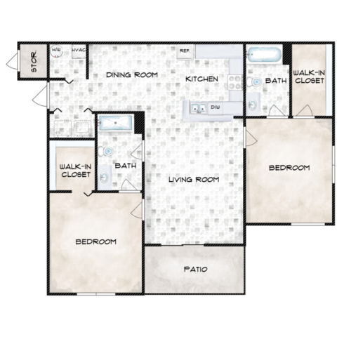 Bermuda Floor Plan